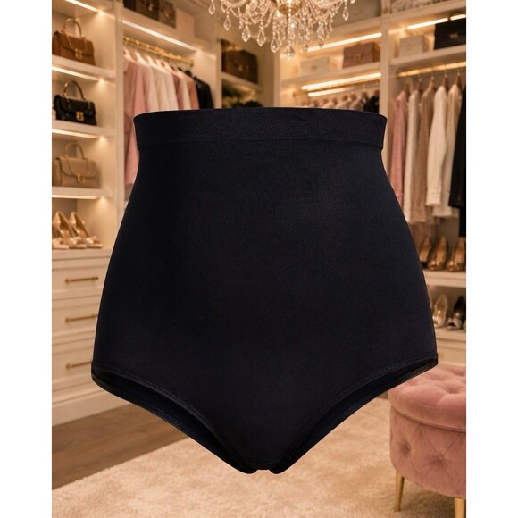 Empetua Other - Empetua Womens XL High Waisted Shaper Panty Brief Set of 2 Black Seamless NWT